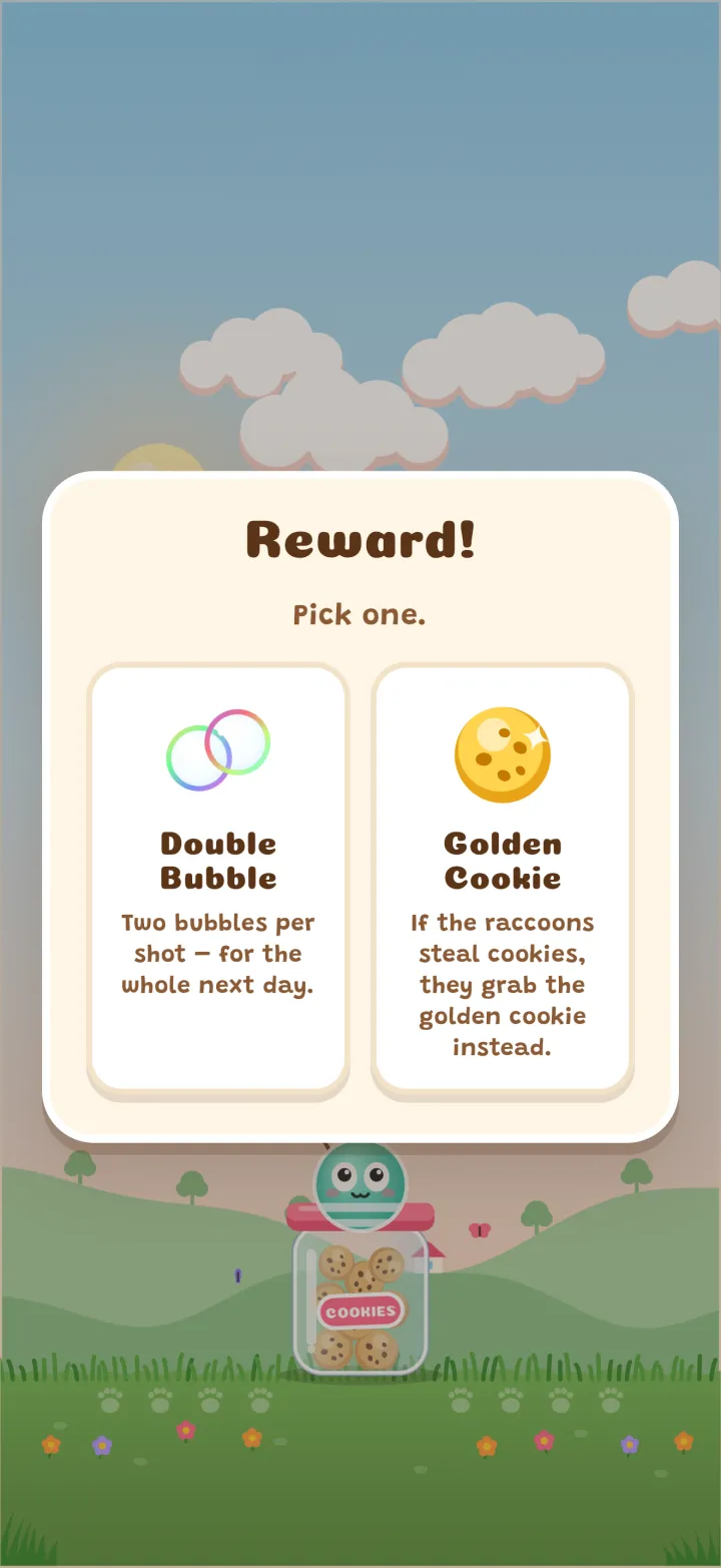 Picking a reward